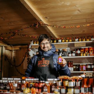 Od 15.11. do 23.12. nás najdete na Zelňáku, stánek č. 13! Budeme se těšit! @brnenskevanoce @vanocebrno @huhuchilli #chilli...